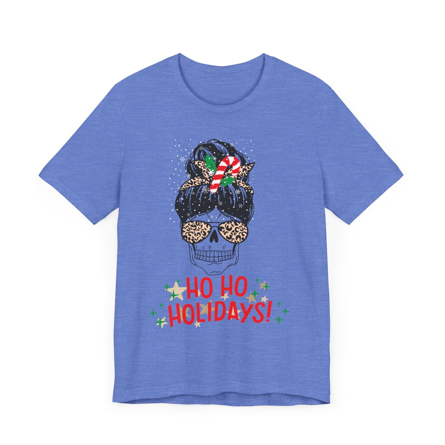 Ho Ho Holidays Jersey Short Sleeve Tee