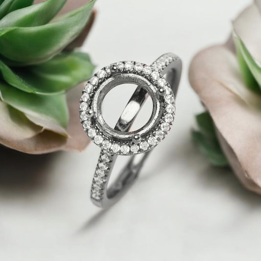 Starry Sterling Silver Ring