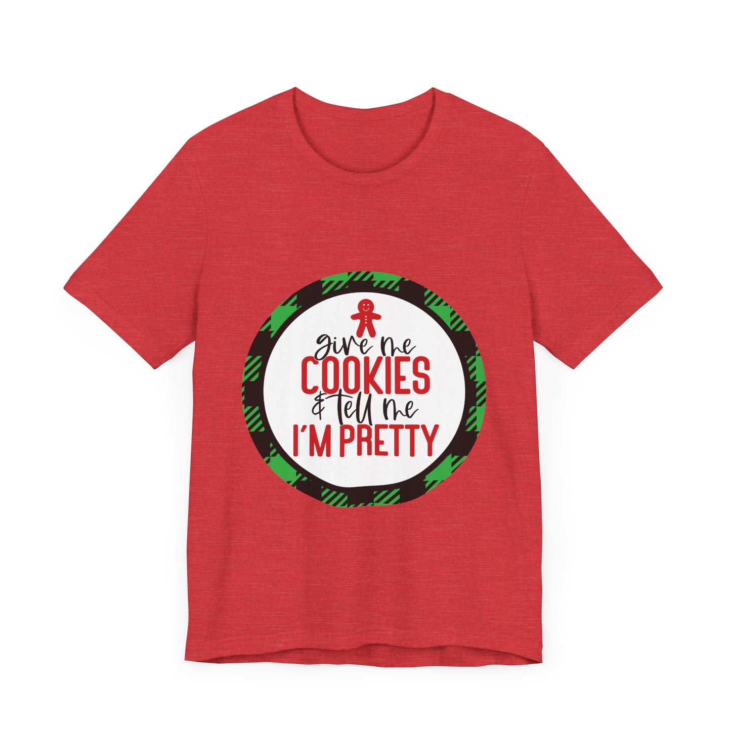 Cookies and Tell me I'm Pretty Jersey Short Sleeve Tee