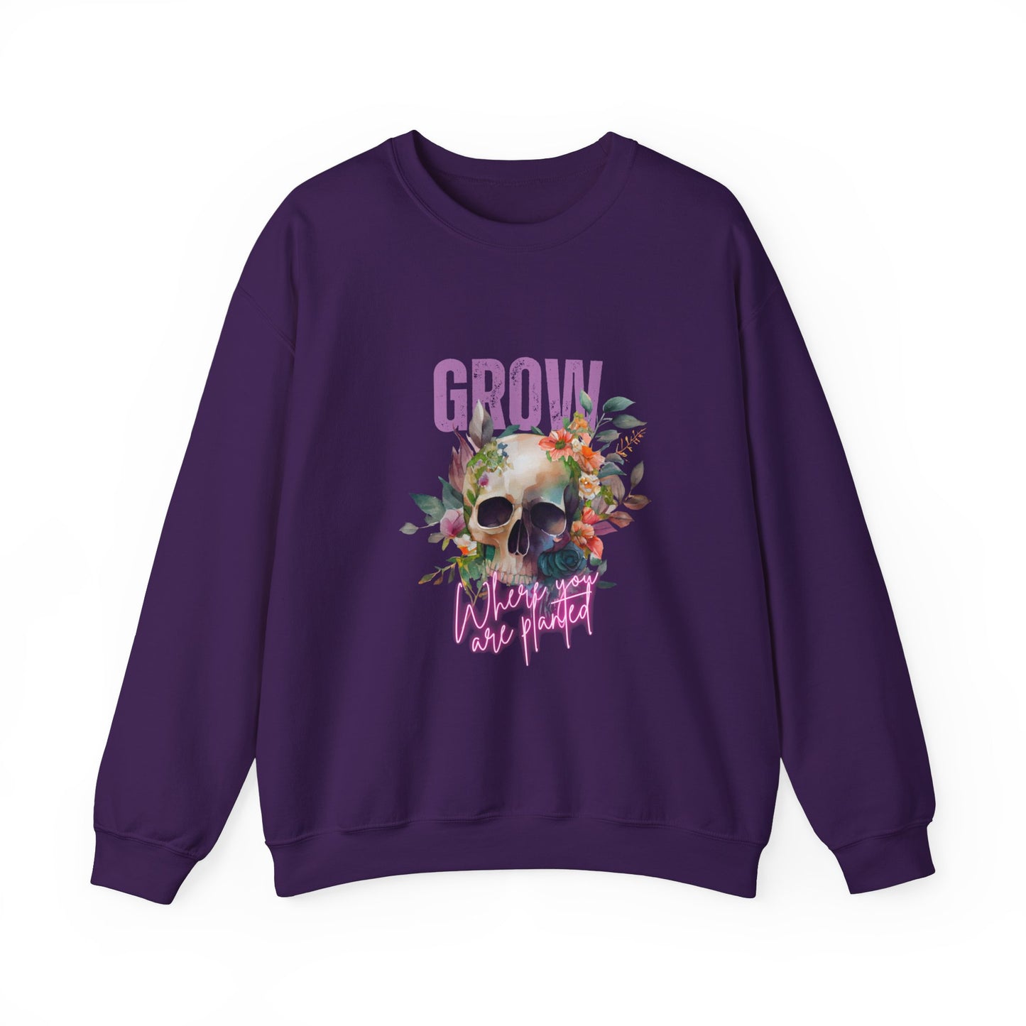 Grow Where You are Planted Heavy Blend™ Crewneck Sweatshirt