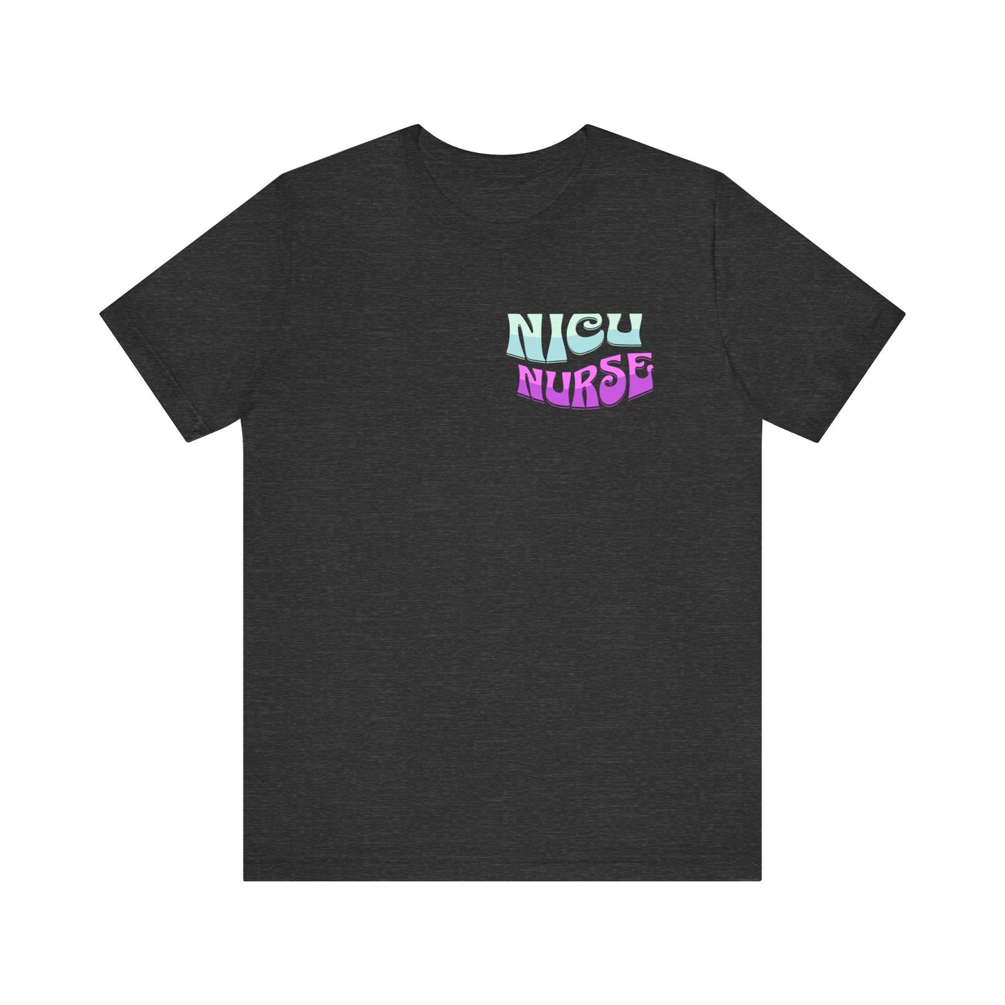 Good Day NICU Nurse Jersey Tee Front and Back