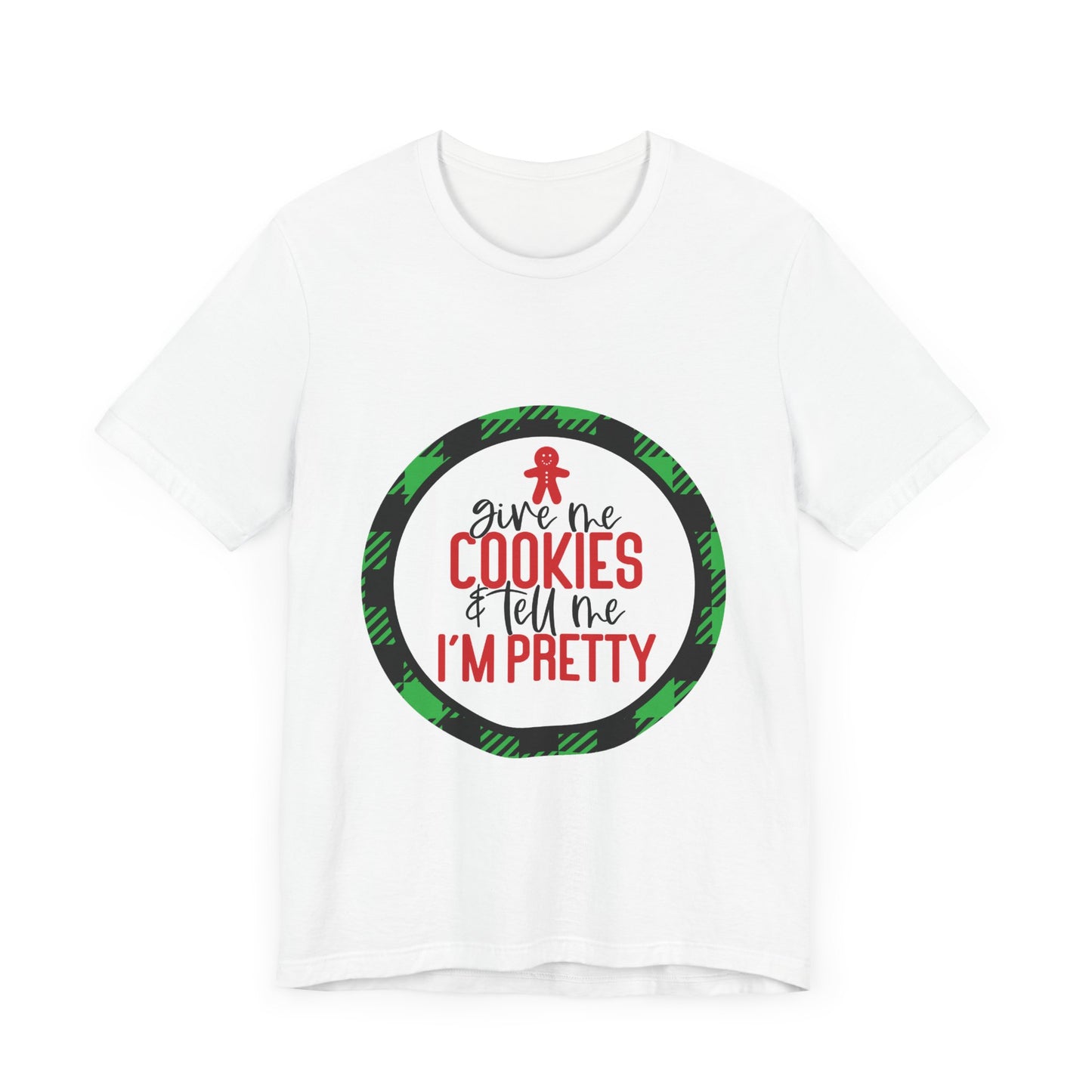 Cookies and Tell me I'm Pretty Jersey Short Sleeve Tee