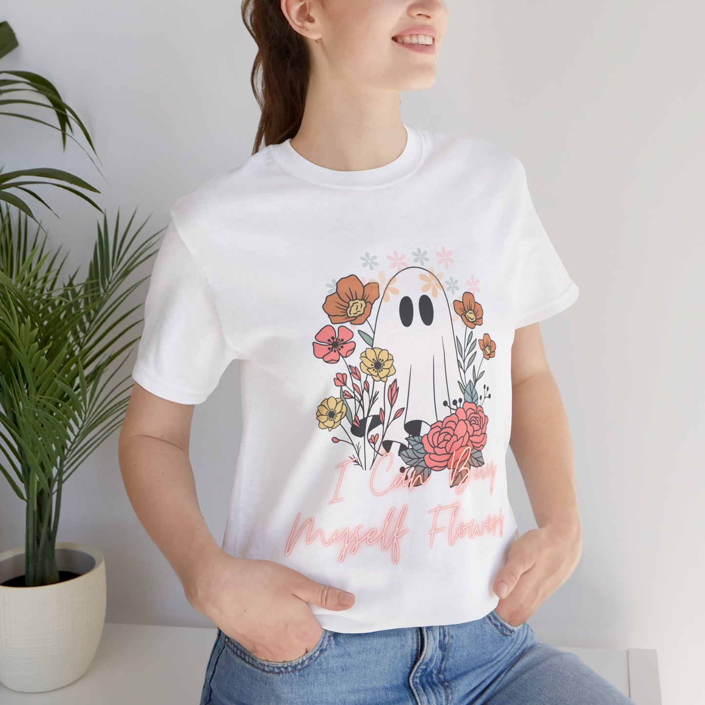 I Can Buy Myself Flowers Jersey Short Sleeve Tee