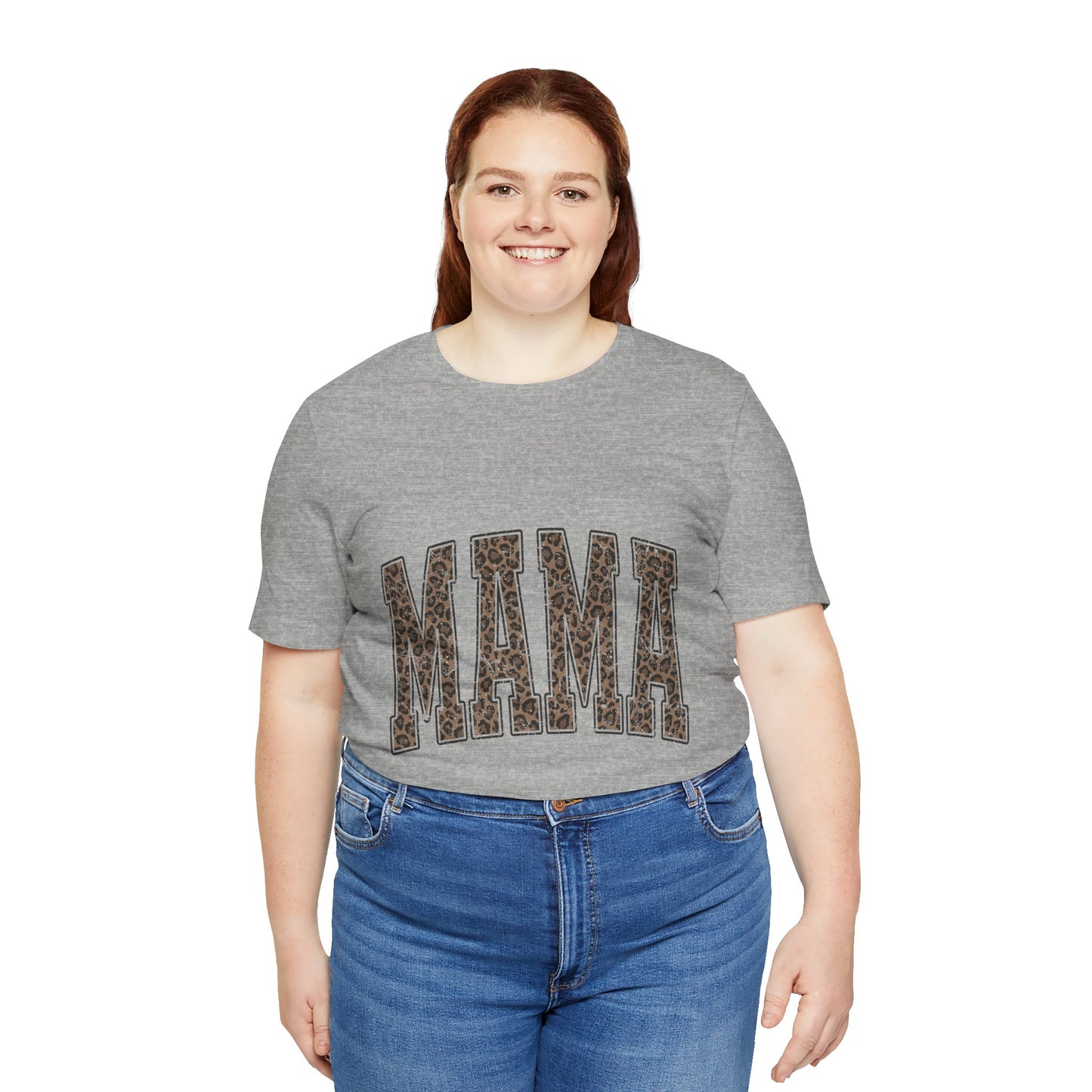 Leopard Mama Jersey Short Sleeve Tee