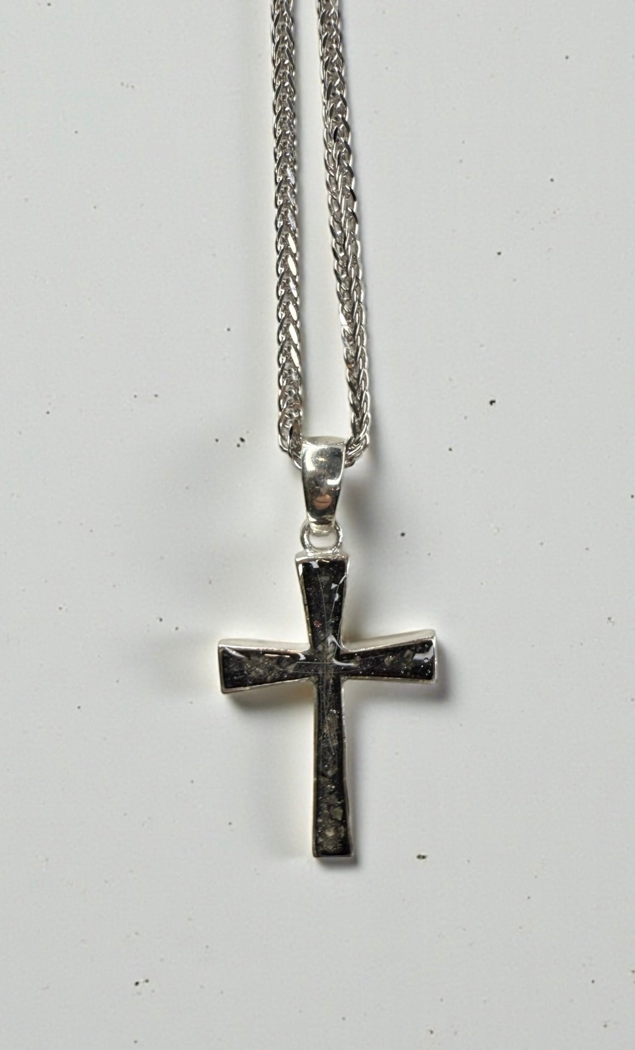 Cross Dainty Sterling Silver Necklace