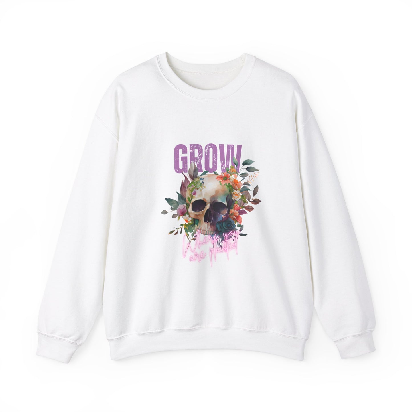 Grow Where You are Planted Heavy Blend™ Crewneck Sweatshirt