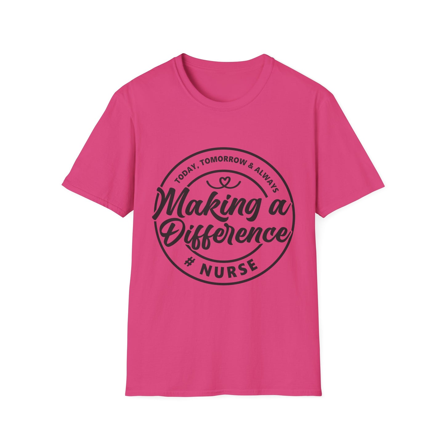 Nurse Making a Difference Softstyle T-Shirt