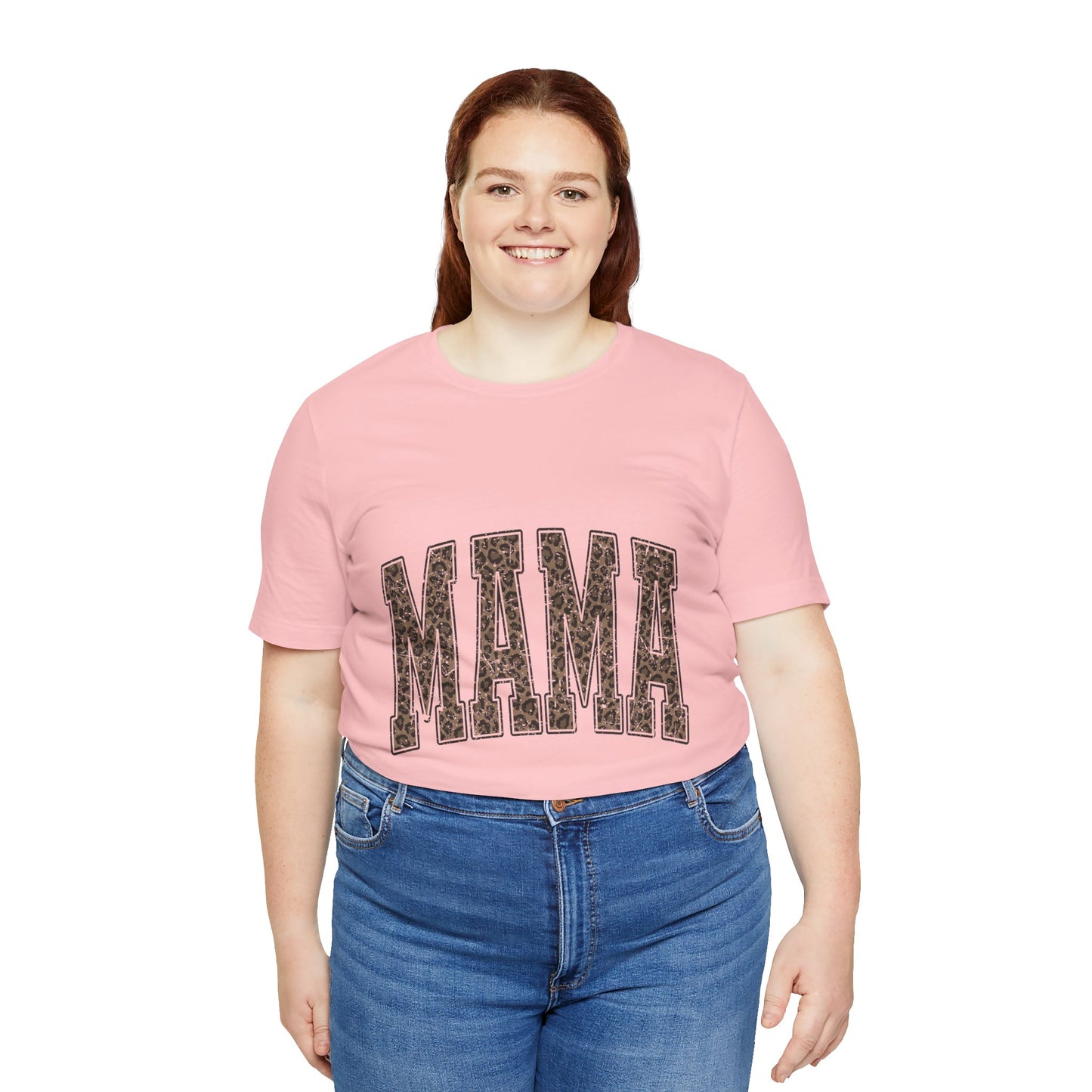 Leopard Mama Jersey Short Sleeve Tee