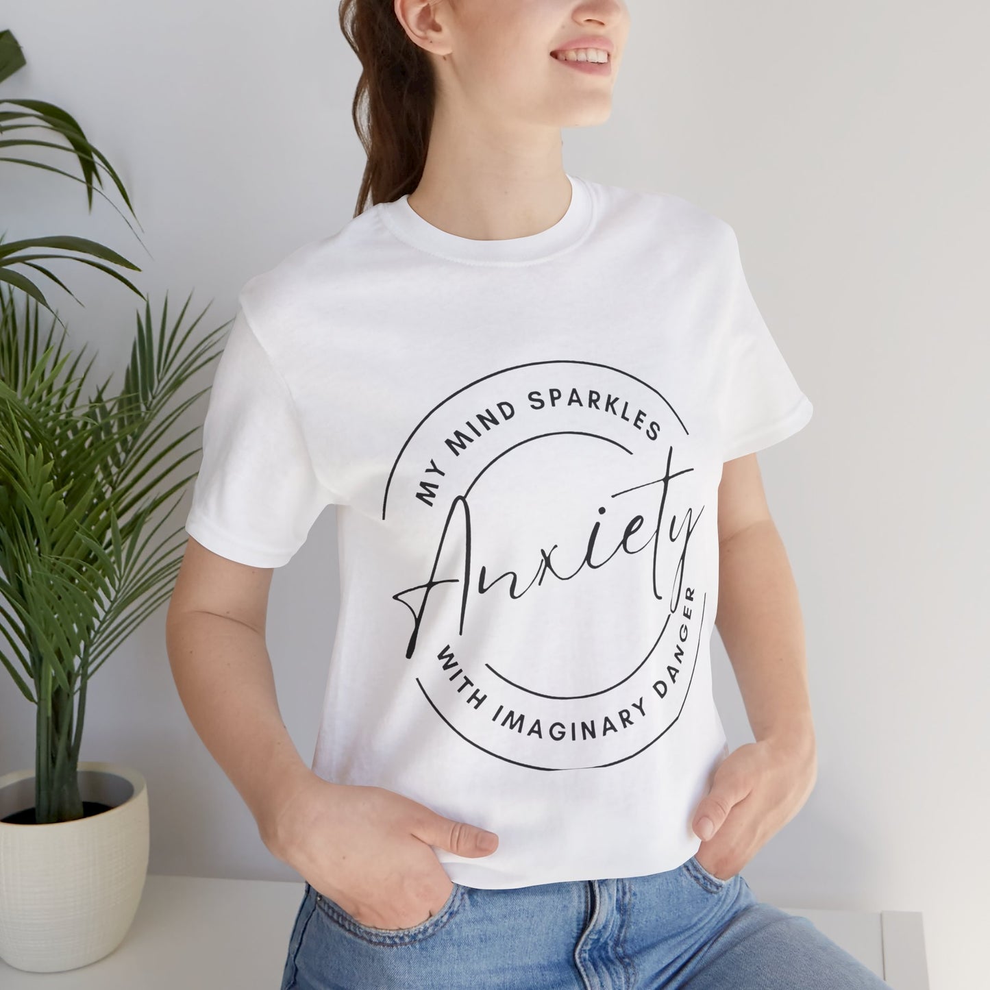 Anxiety Jersey Short Sleeve Tee