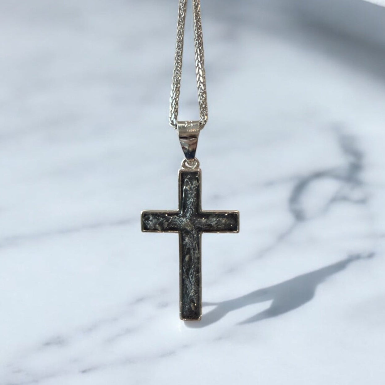 Cross Small Sterling Silver Necklace