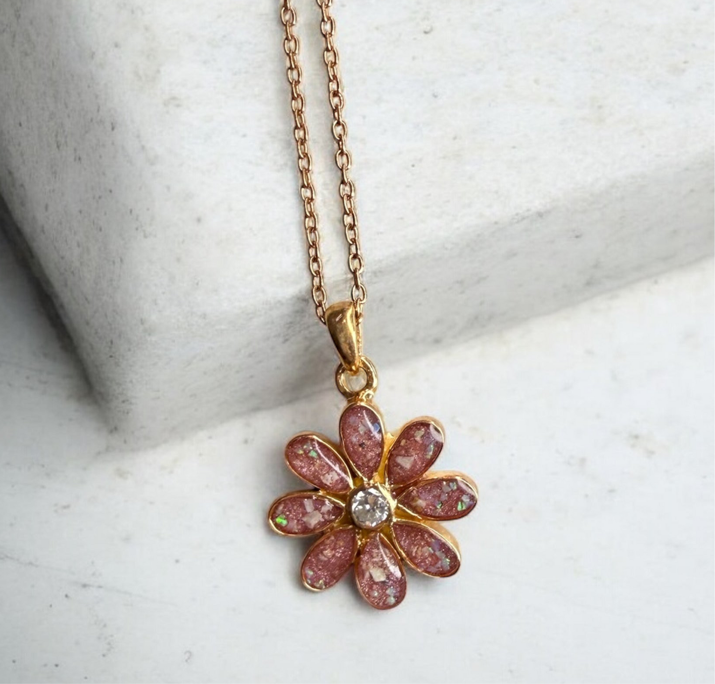 Daisy Sterling Silver Necklace