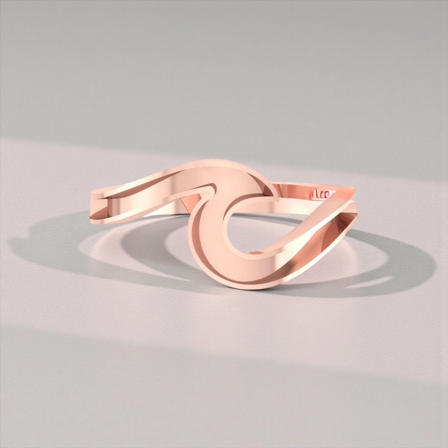 Wave Sterling Silver Ring