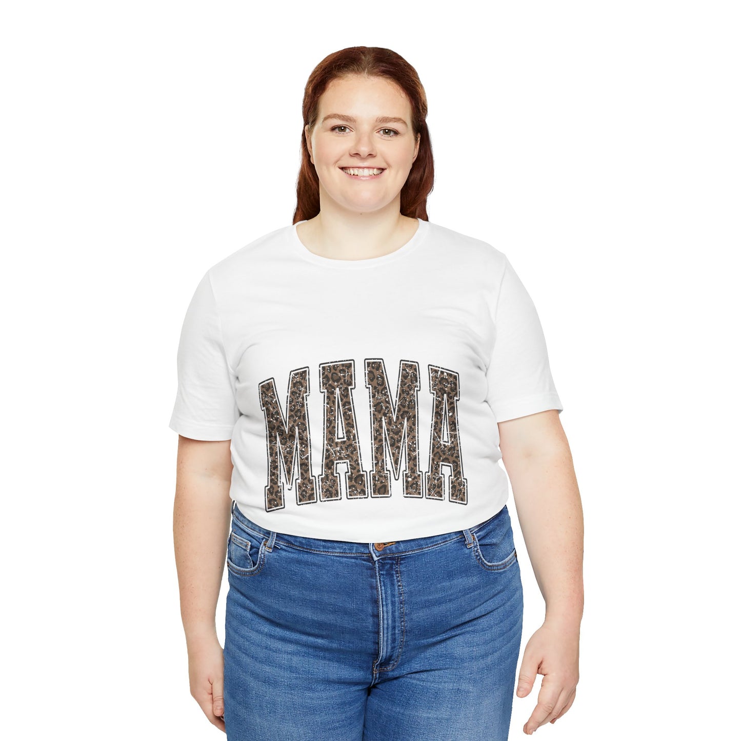 Leopard Mama Jersey Short Sleeve Tee