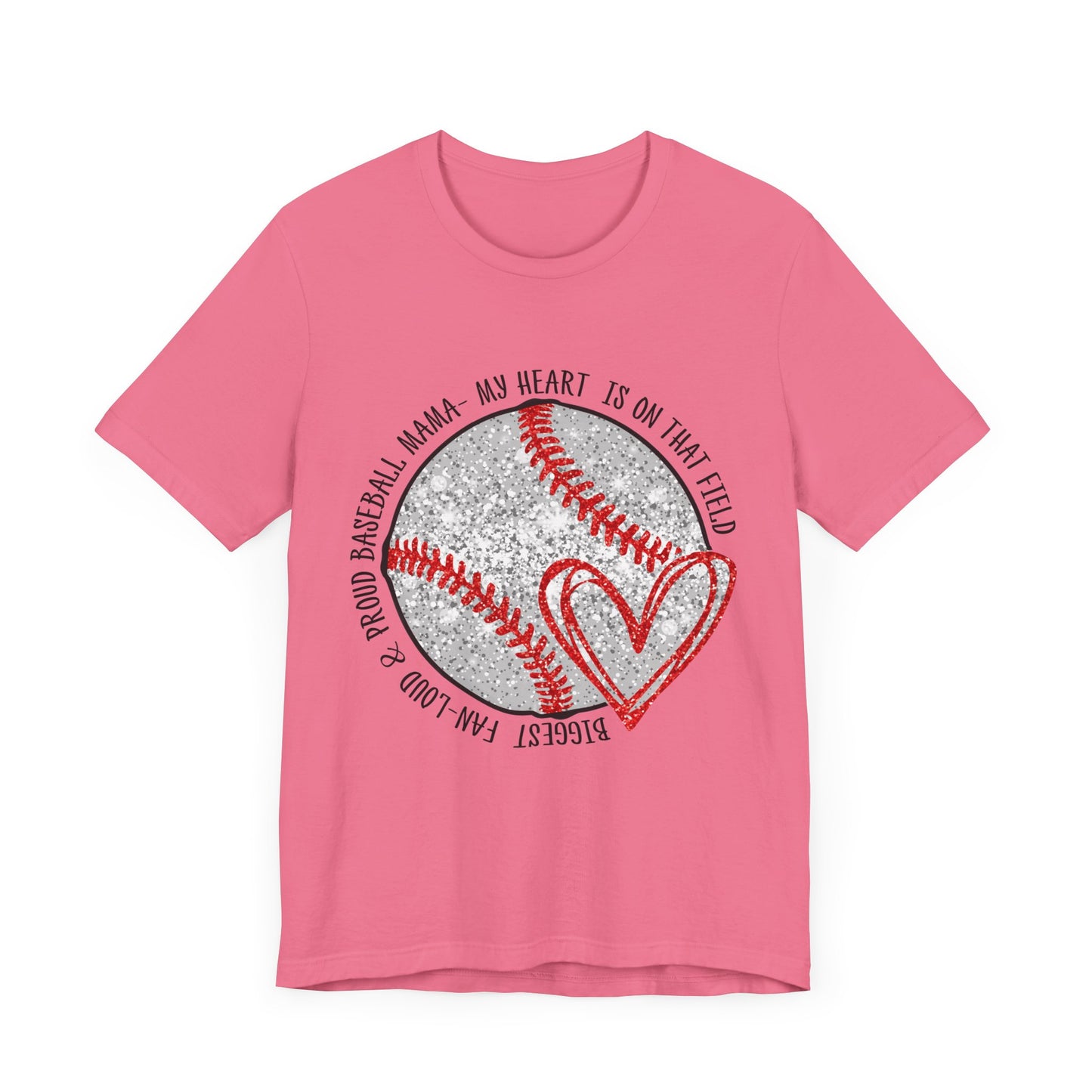 Baseball Heart Short Sleeve