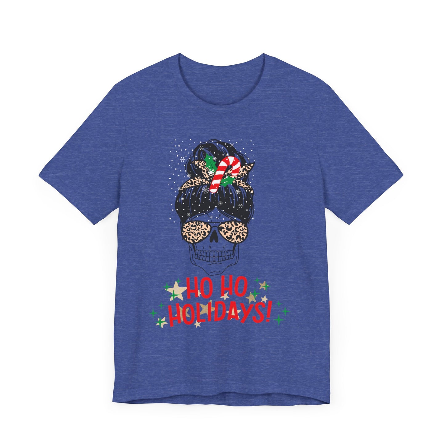 Ho Ho Holidays Jersey Short Sleeve Tee