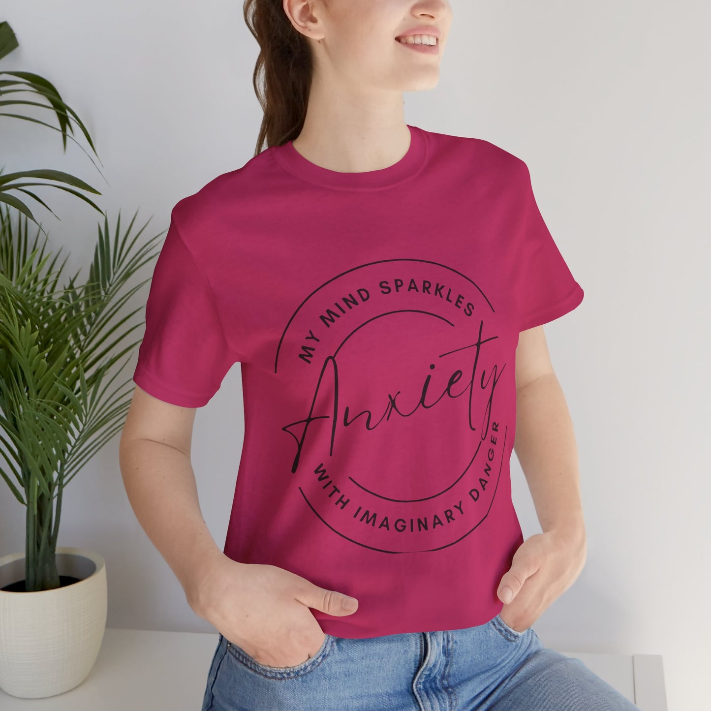 Anxiety Jersey Short Sleeve Tee