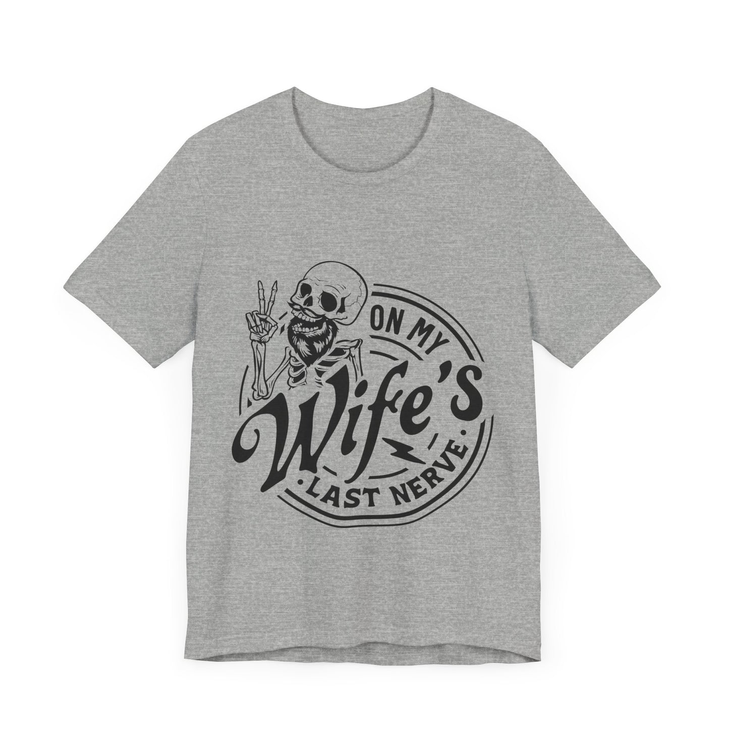 Wife's Last Nerve Jersey Short Sleeve Tee