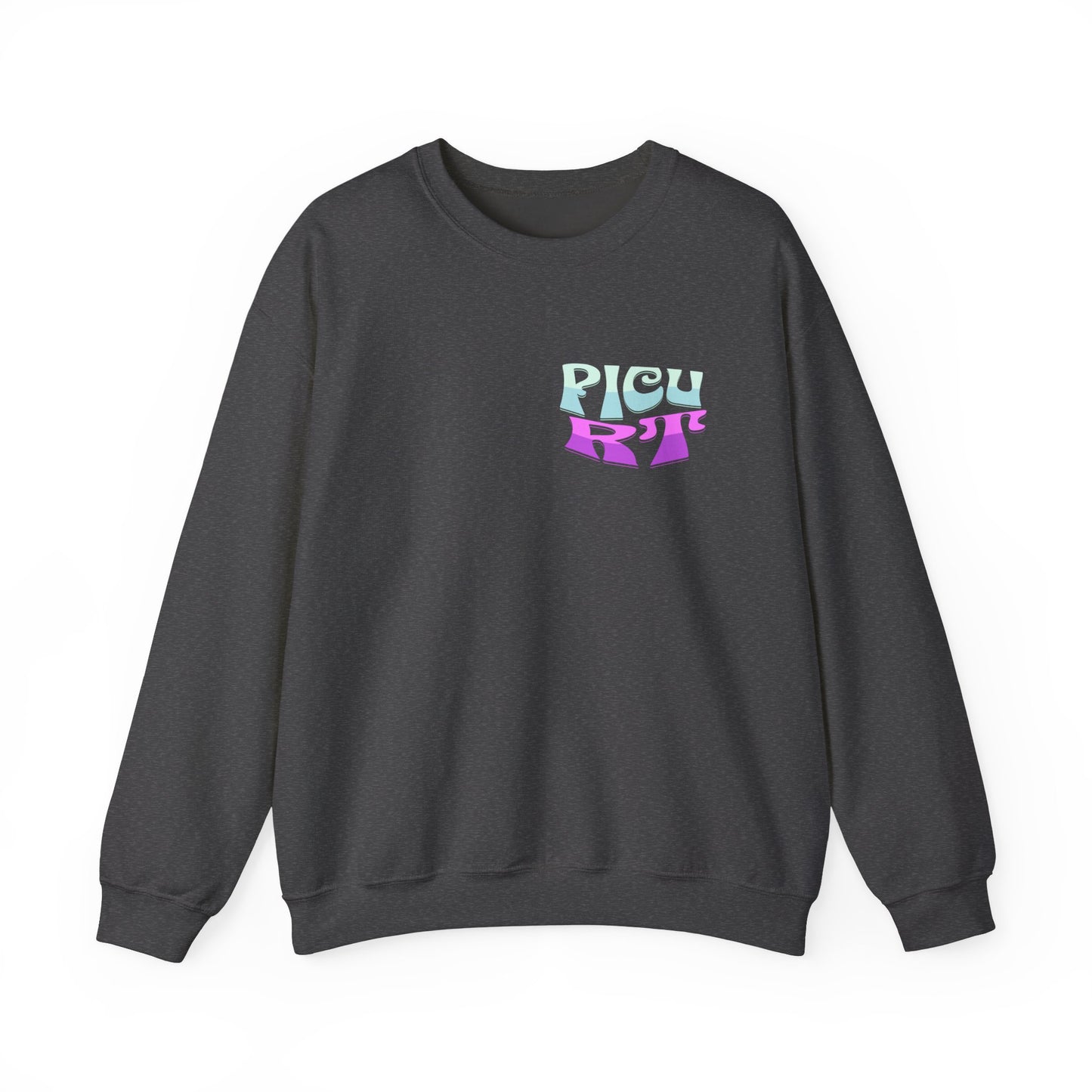 PICU Respiratory Therapist Sweatshirt, Medical Professional Crewneck Jumper, Healthcare Worker Pullover, Hospital Staff Gift, Critical Care