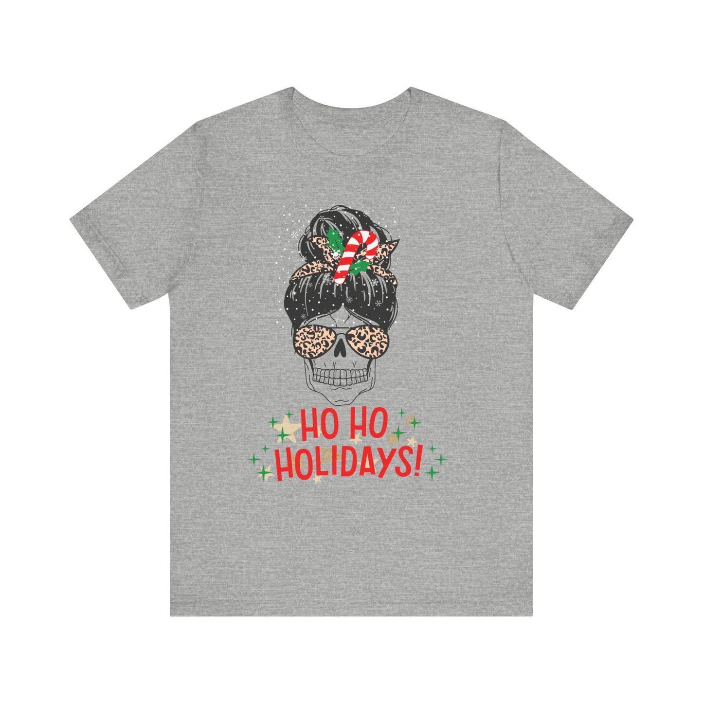 Ho Ho Holidays Jersey Short Sleeve Tee