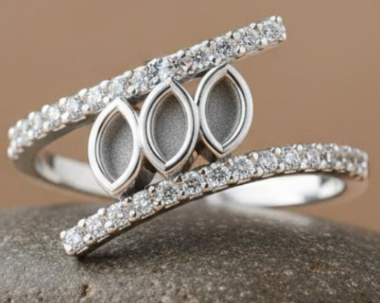 Deena Sterling Silver Ring