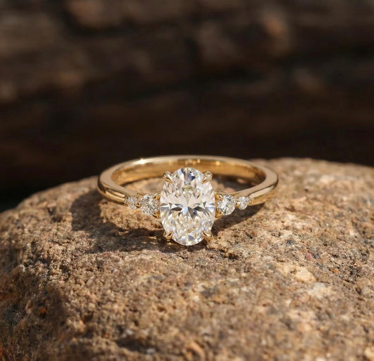 Oval Behind the Stone Ring