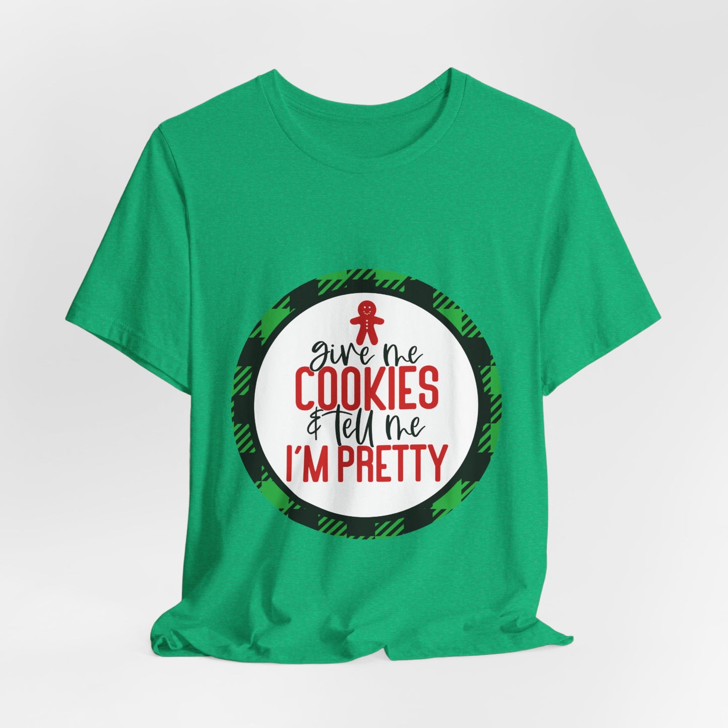 Cookies and Tell me I'm Pretty Jersey Short Sleeve Tee