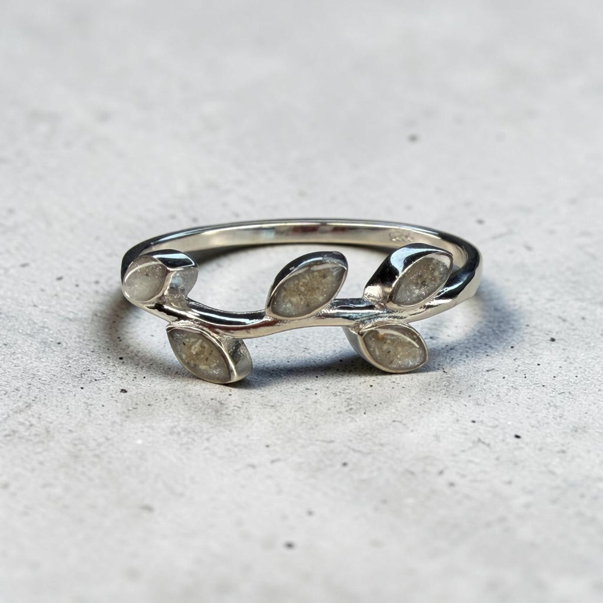 Kalina Ring – cremation and breastmilk keepsake ring, view 7