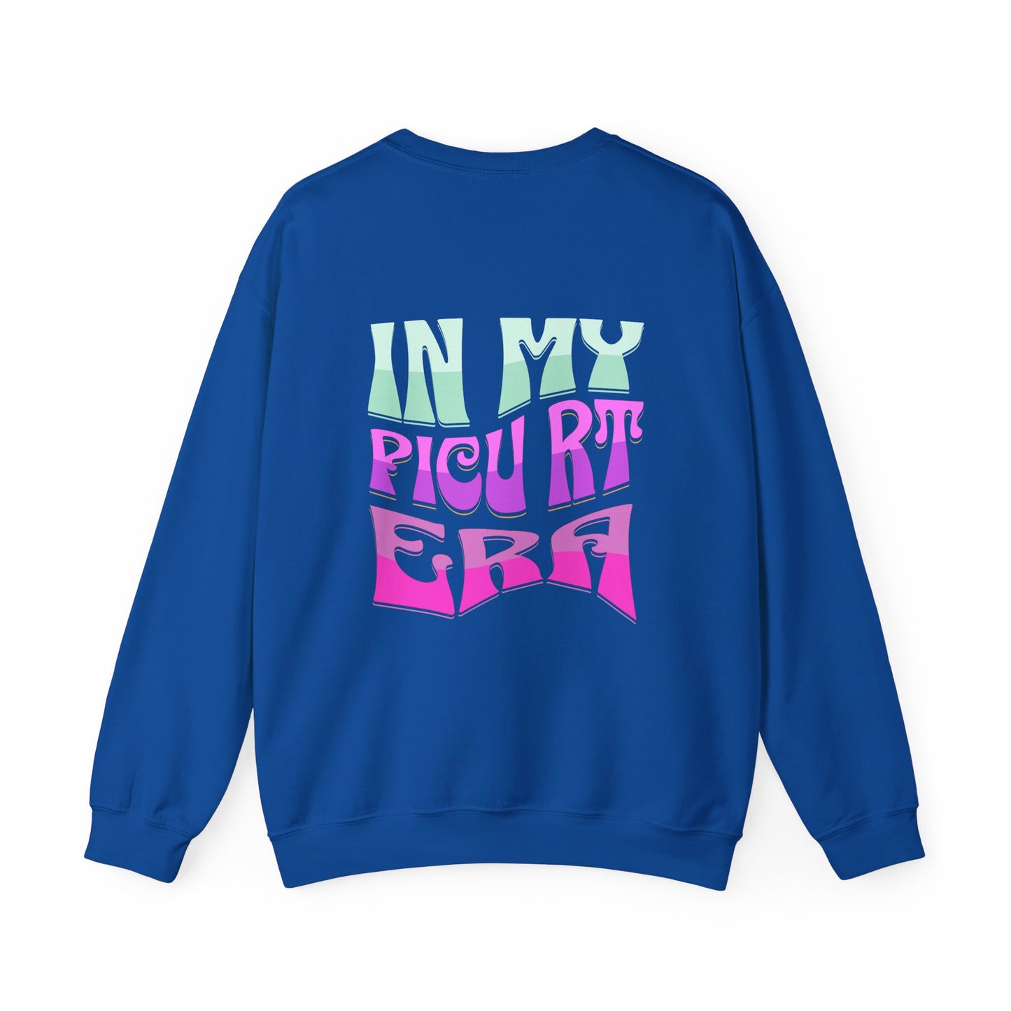 PICU Respiratory Therapist Sweatshirt, Medical Professional Crewneck Jumper, Healthcare Worker Pullover, Hospital Staff Gift, Critical Care