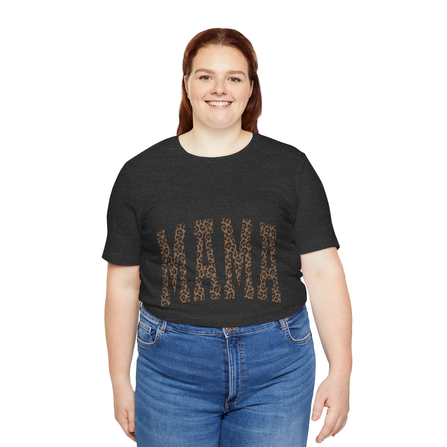 Leopard Mama Jersey Short Sleeve Tee