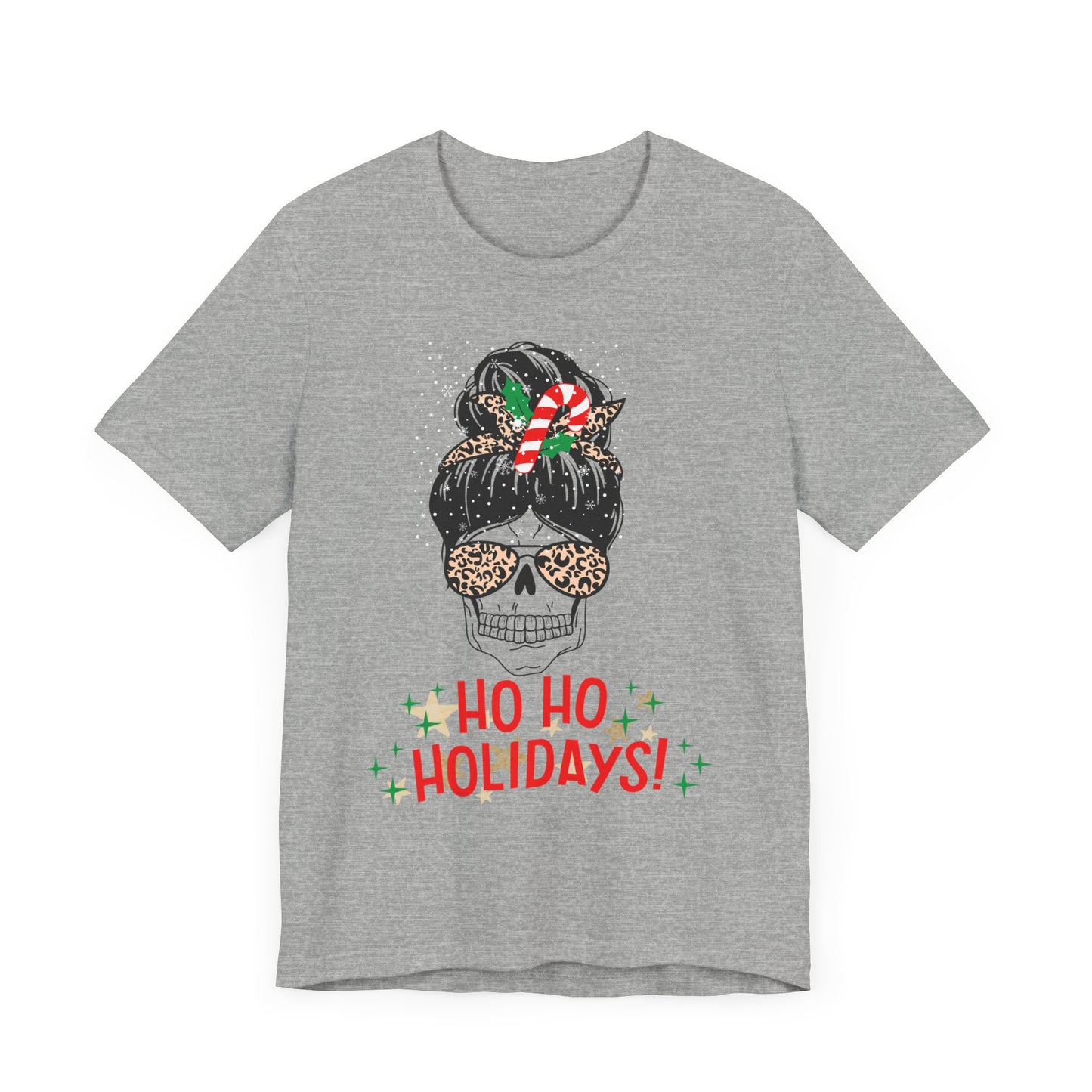 Ho Ho Holidays Jersey Short Sleeve Tee