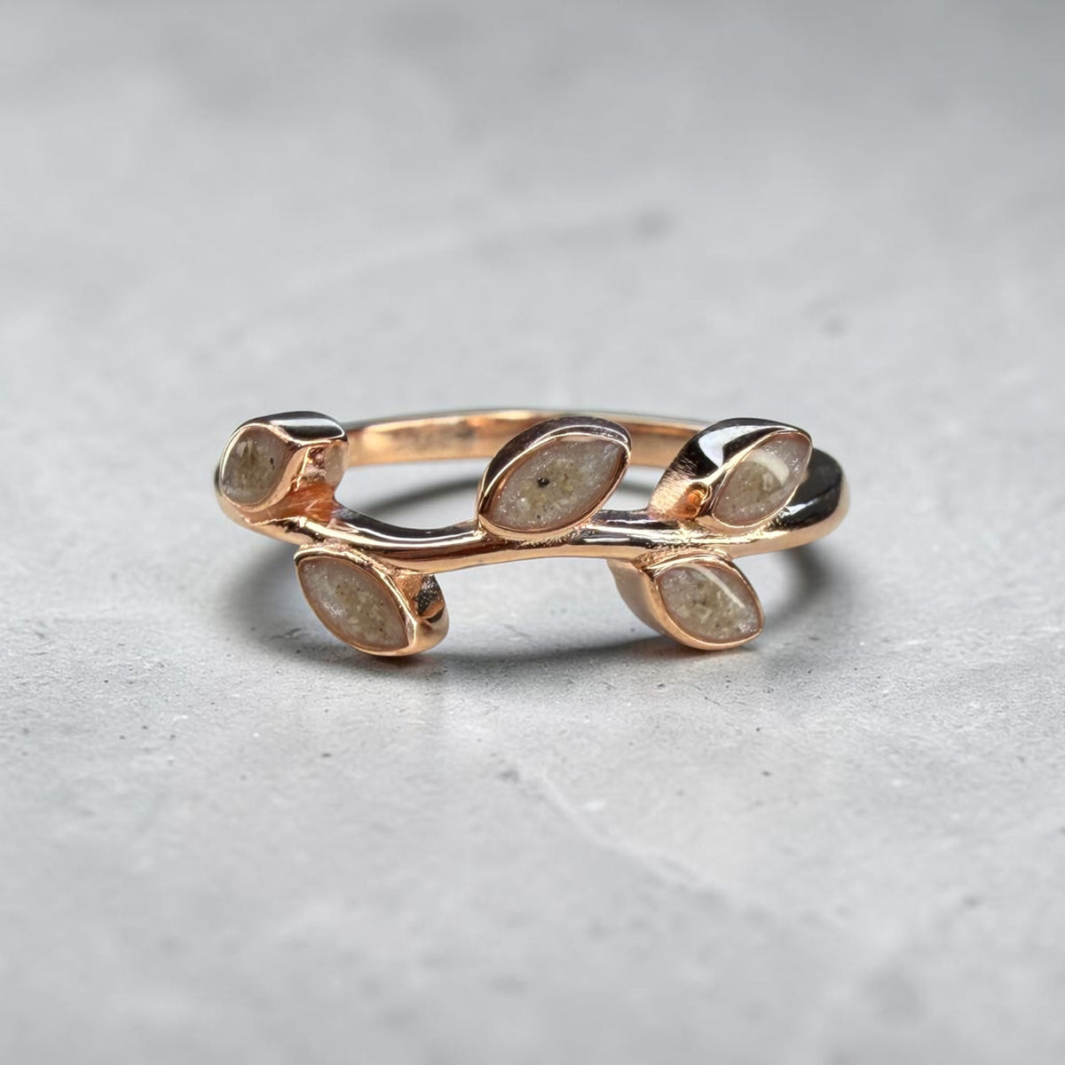 Kalina Ring – cremation and breastmilk keepsake ring, view 8