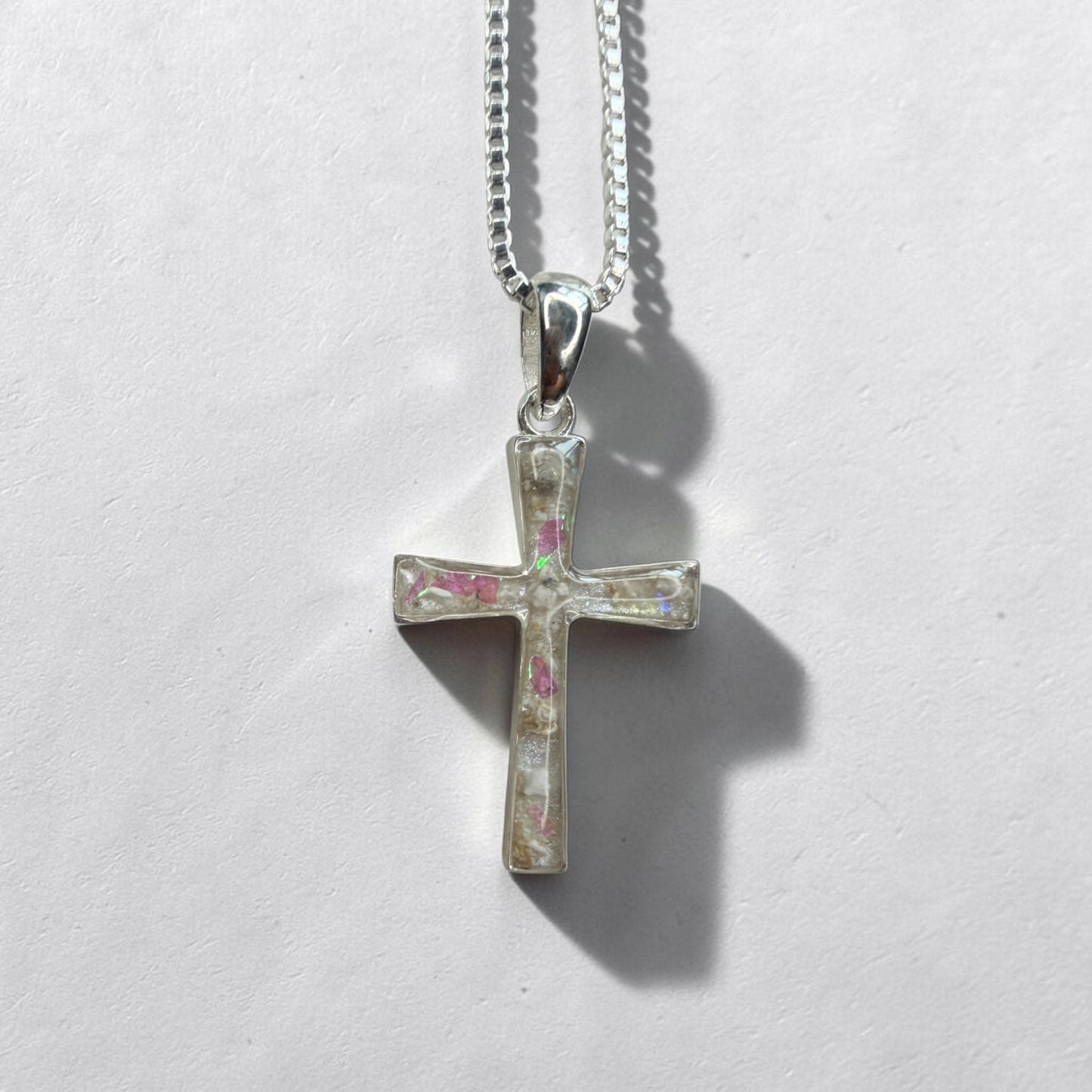 Cross Dainty Sterling Silver Necklace