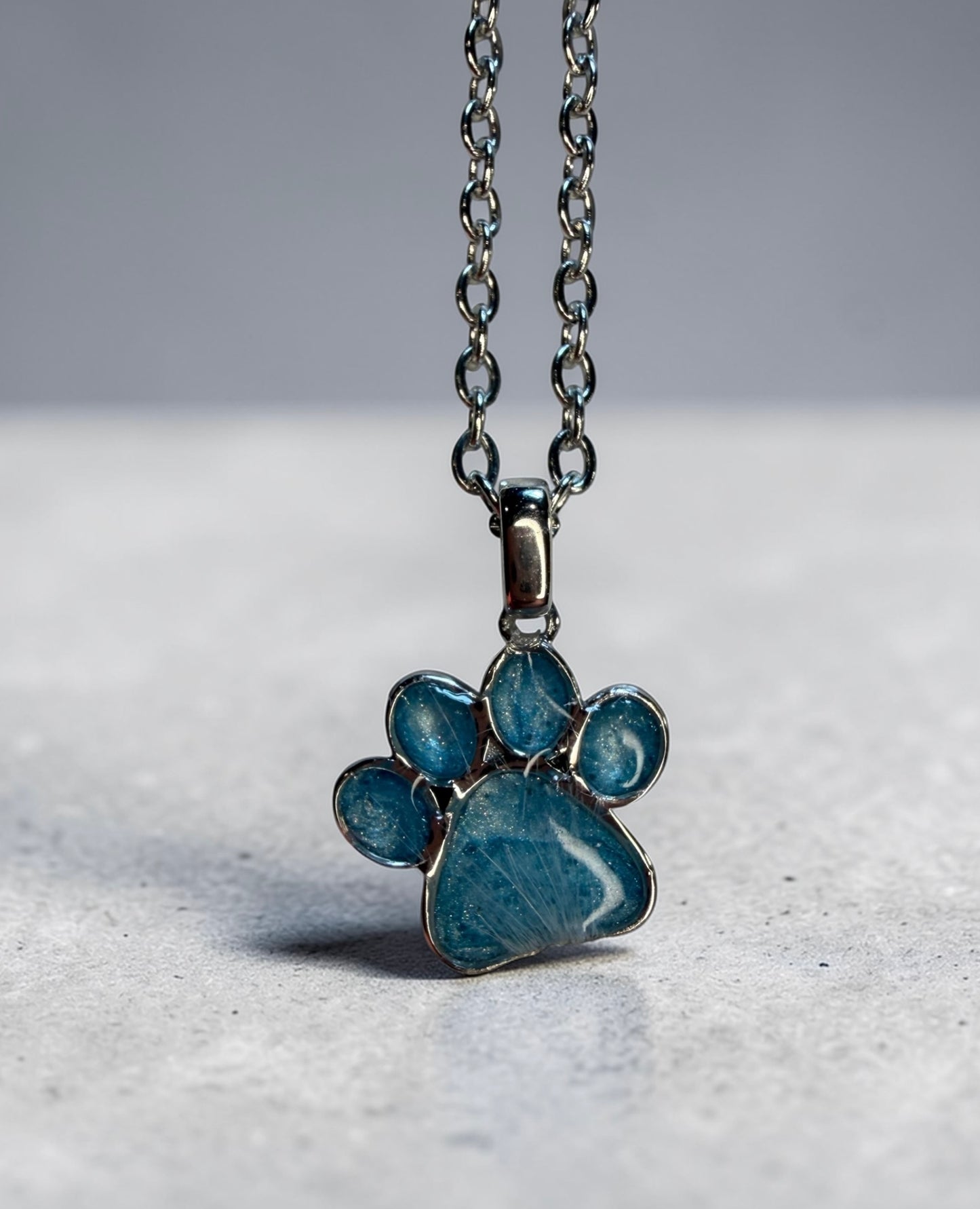 Pet Paw Print Necklace