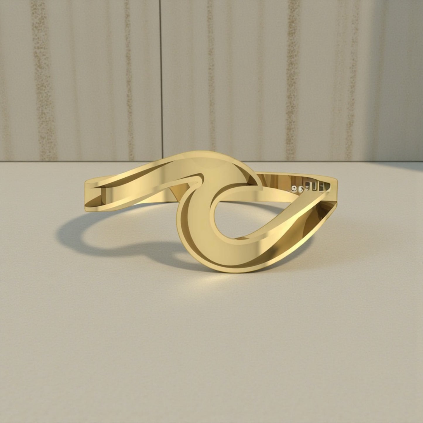 Wave Sterling Silver Ring