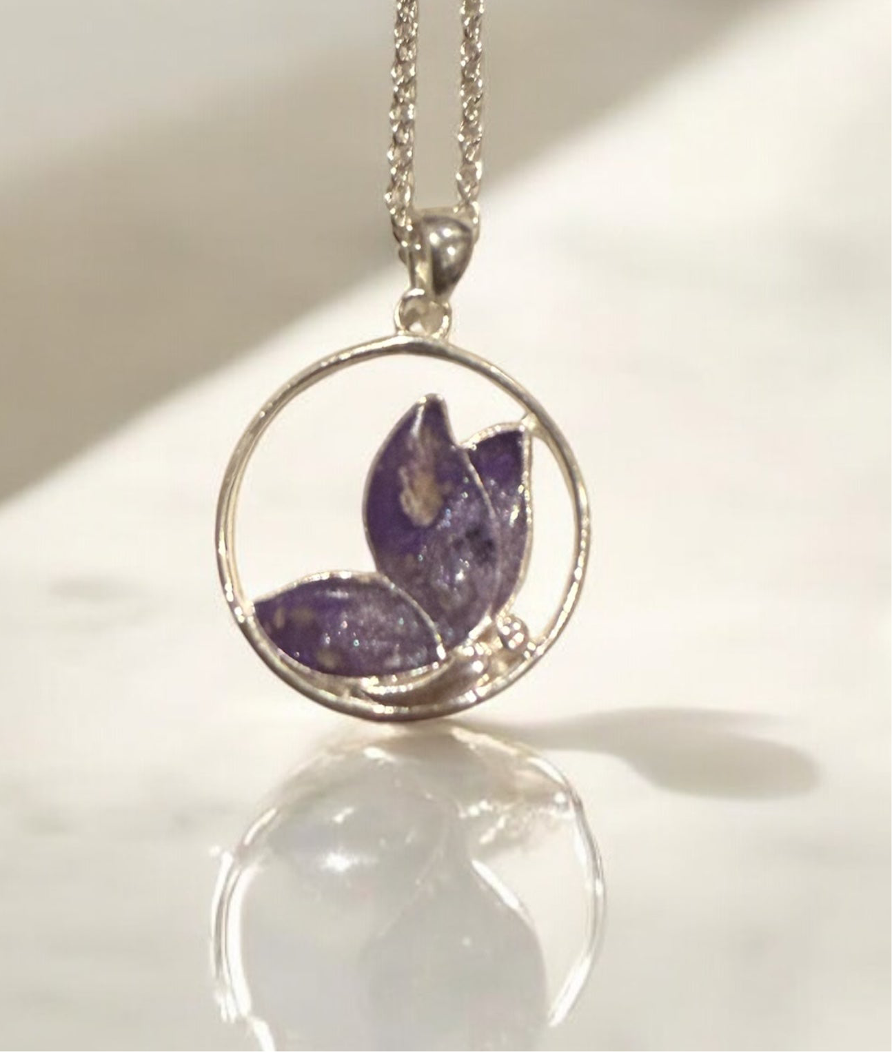 Butterfly Sterling Silver Necklace