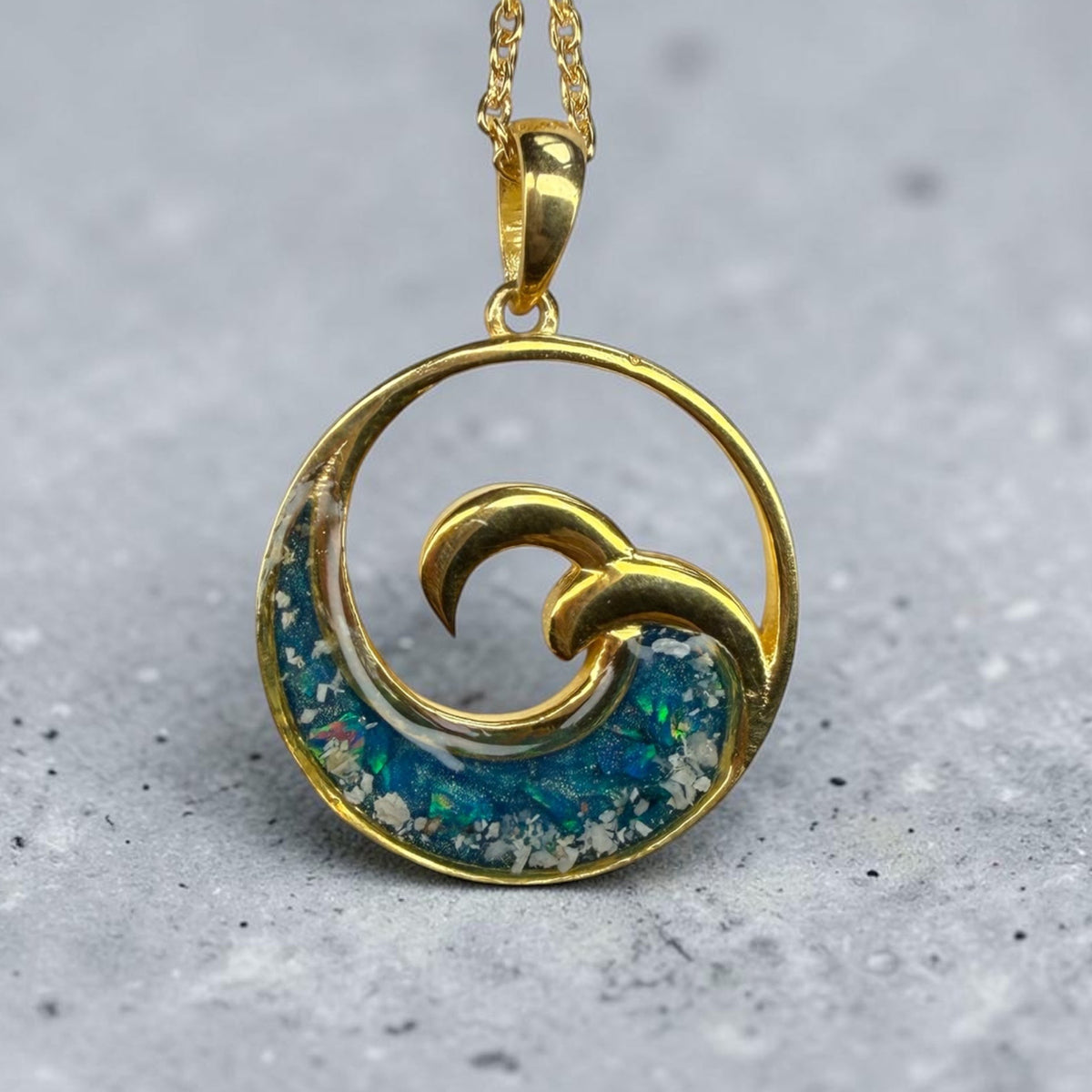 Wave Sterling Silver Necklace