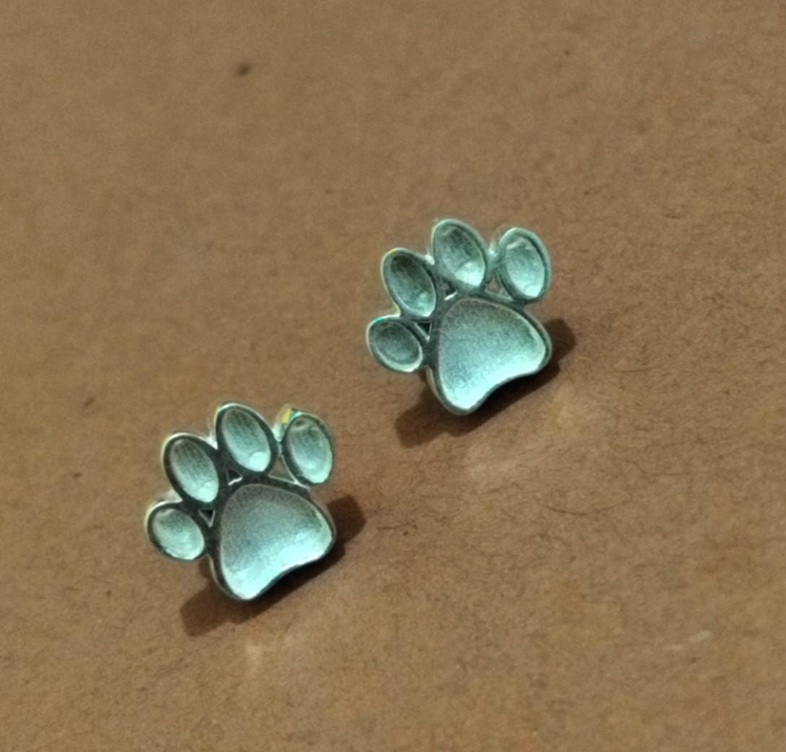 Paw Print Earrings