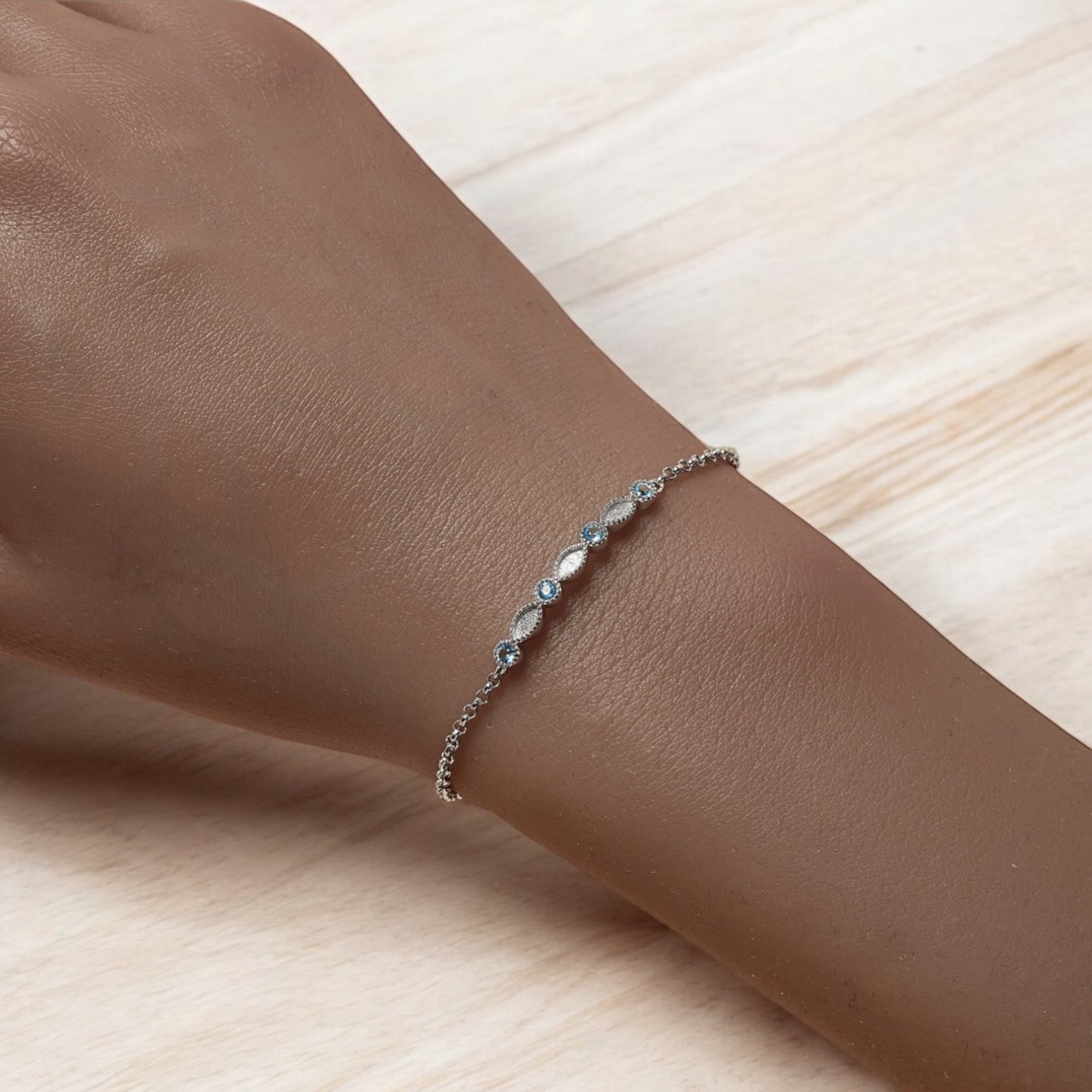 Leena Sterling Silver Bracelet