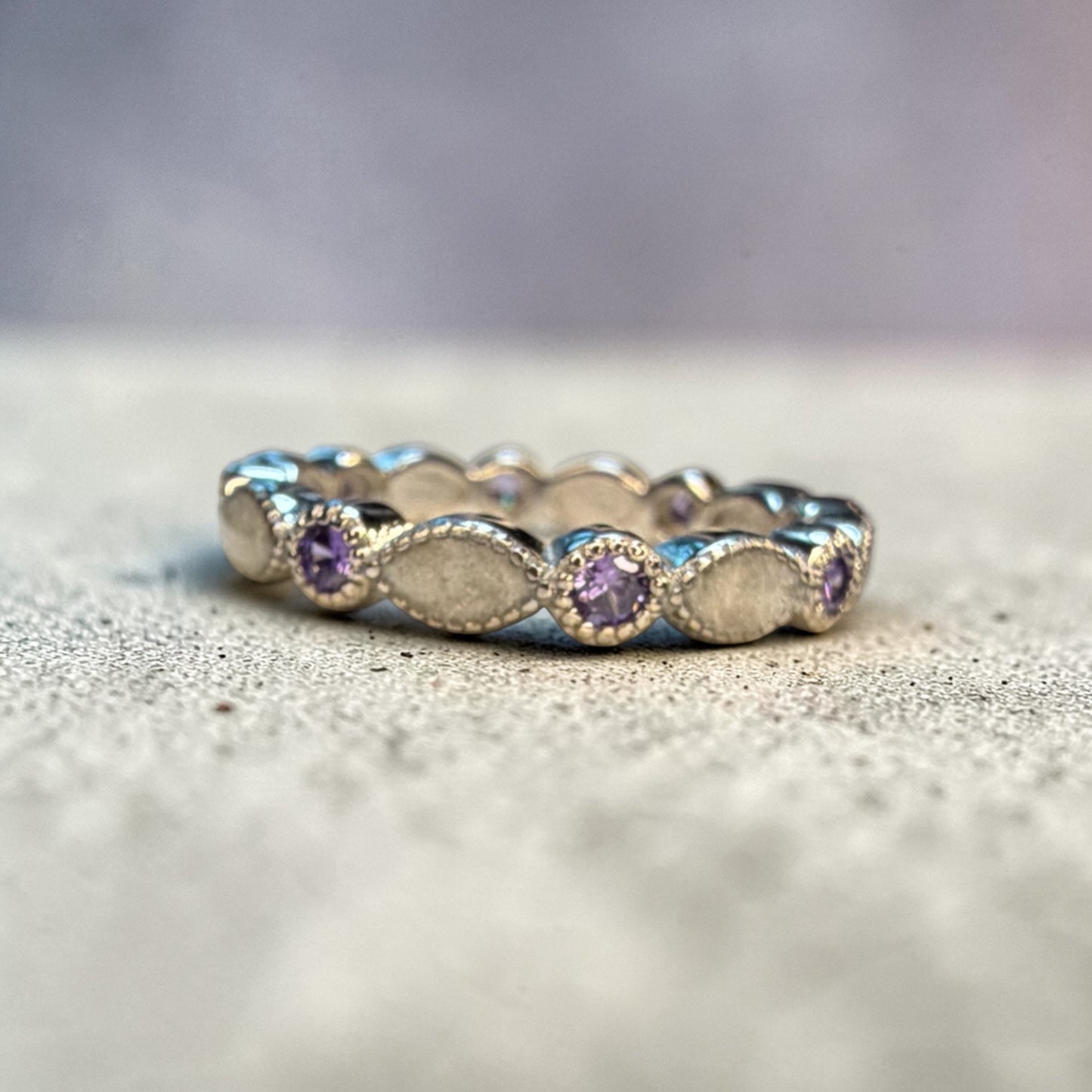 Bella Ring Full Birthstone Band