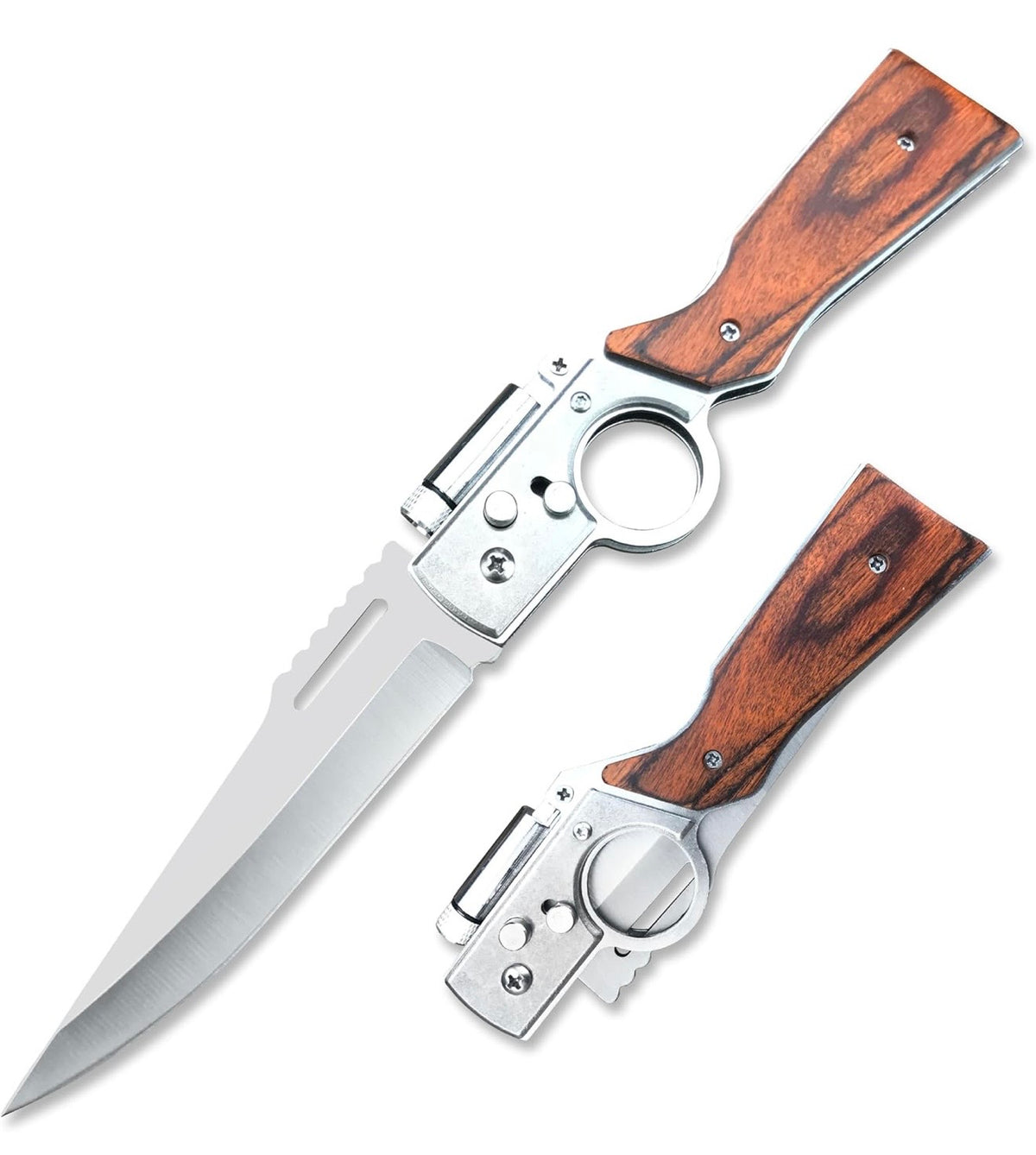Pocket Knife with LED flash light