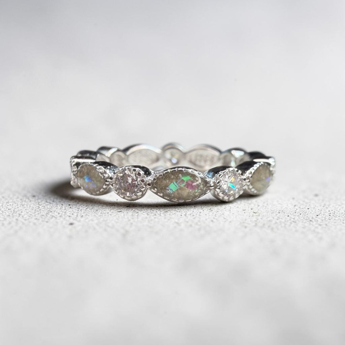Bella Ring Full Birthstone Band