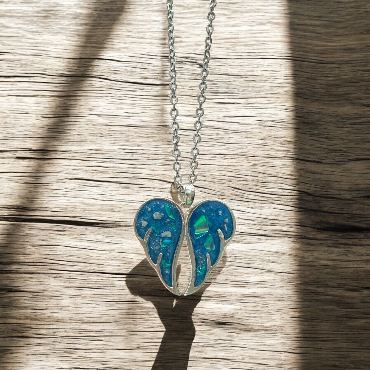 Angel Wings  Sterling Silver Necklace