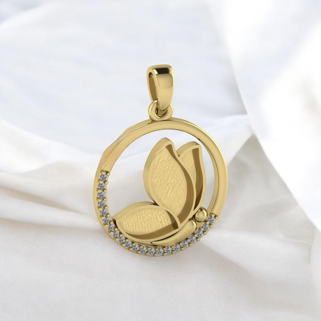Butterfly Sterling Silver Necklace