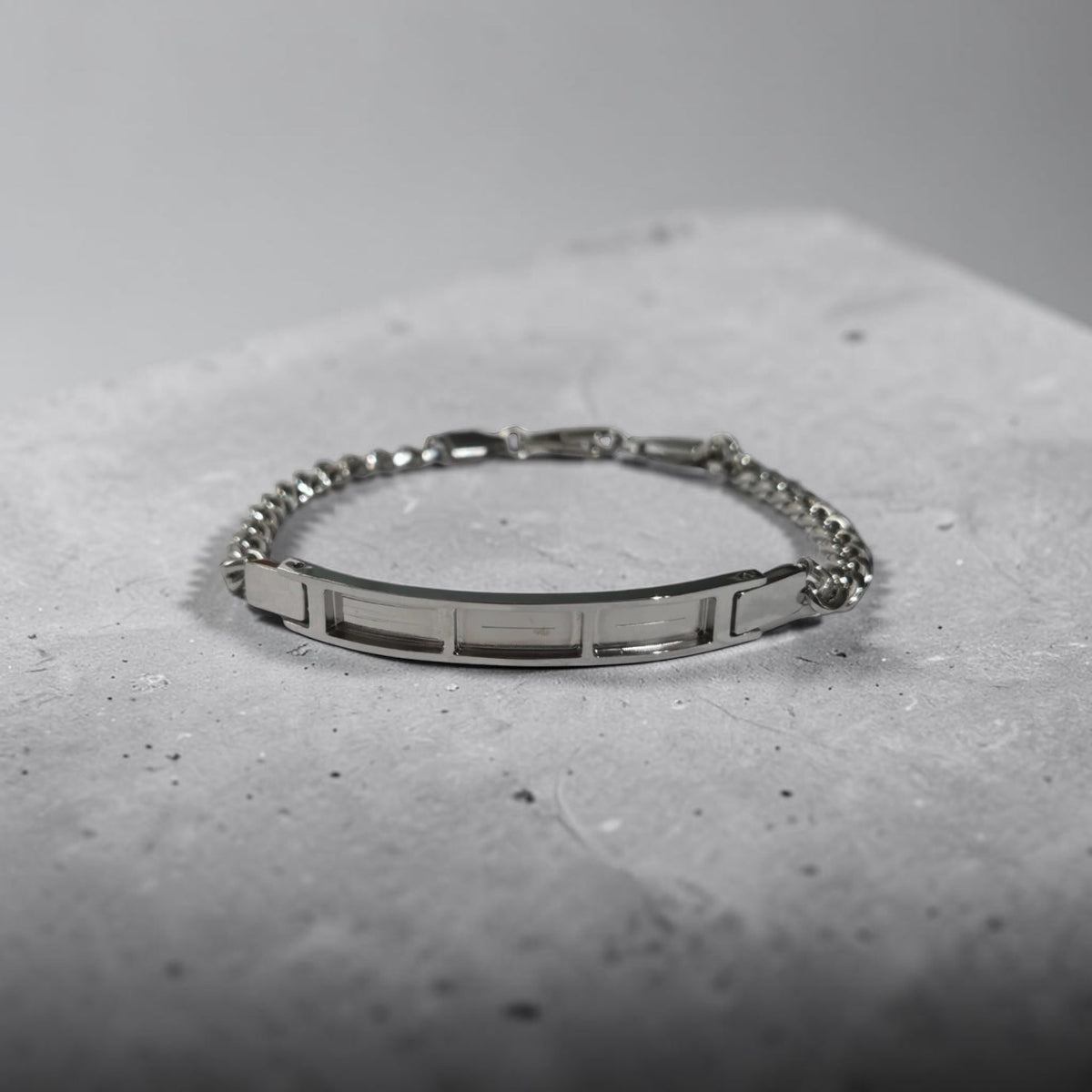 Men’s Stainless Steel ID Bracelet