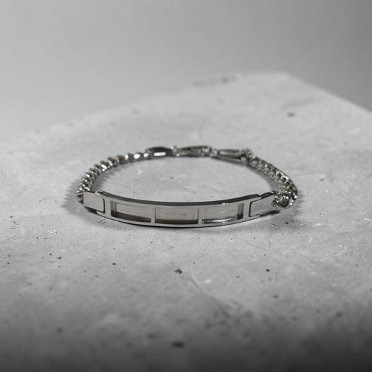 Men’s Stainless Steel ID Bracelet