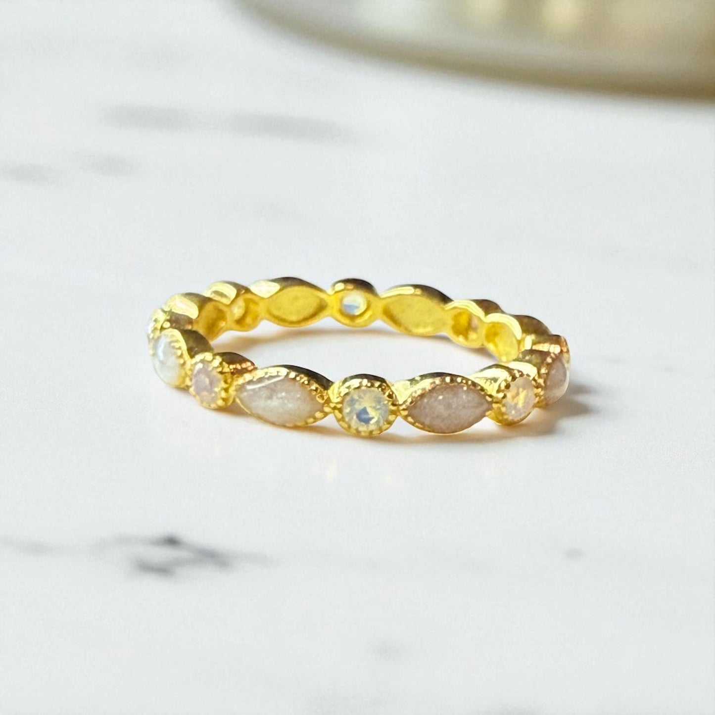 Bella Sterling Silver Ring Full Band