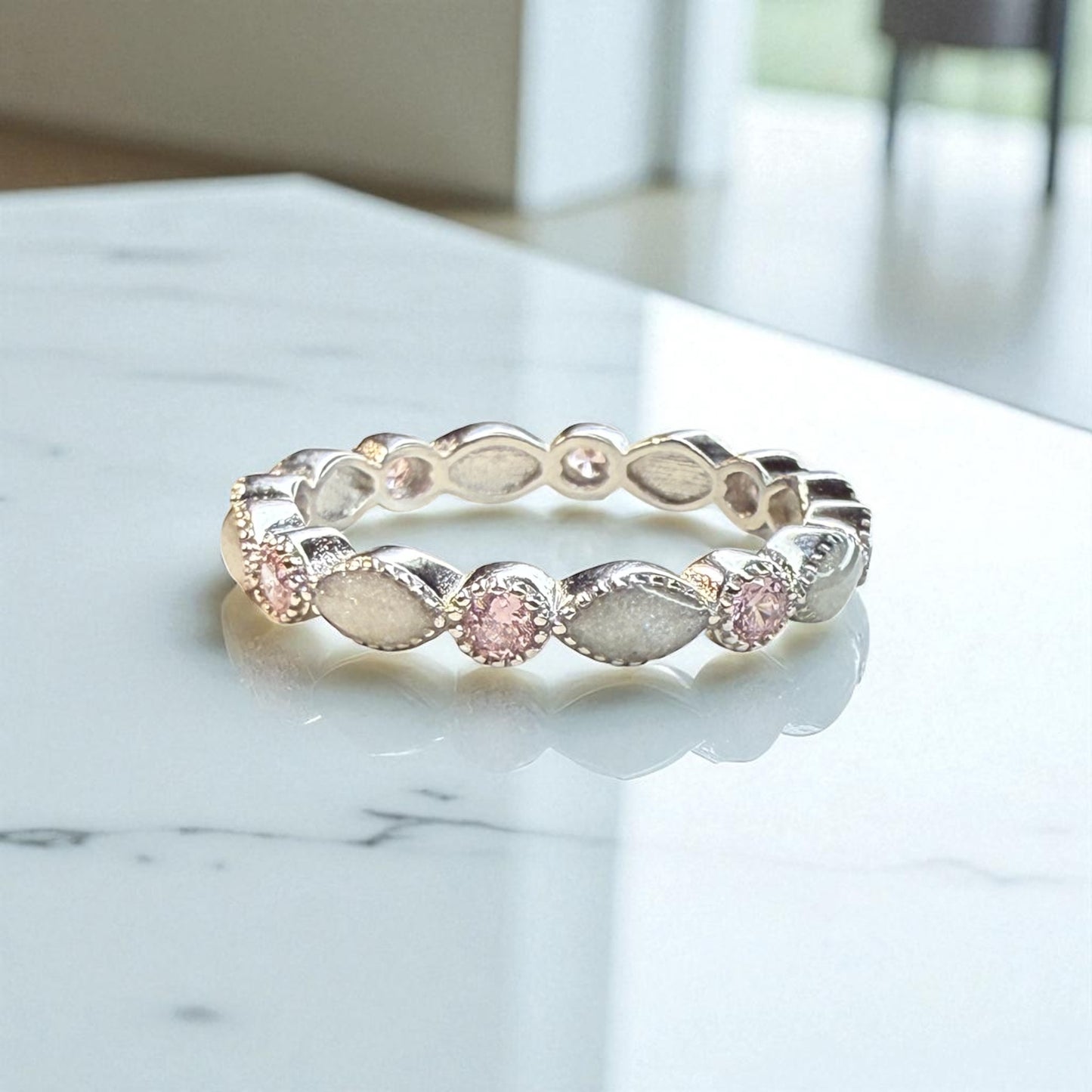 Bella Sterling Silver Ring Full Band