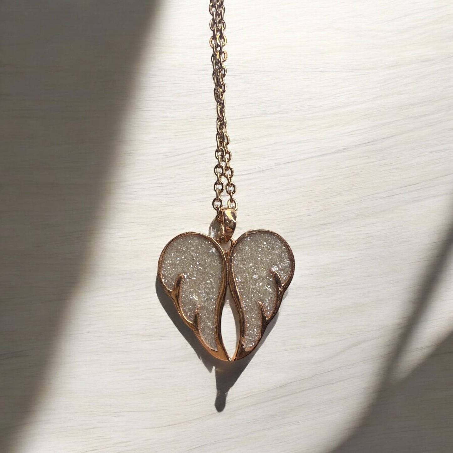 Angel Wings  Sterling Silver Necklace