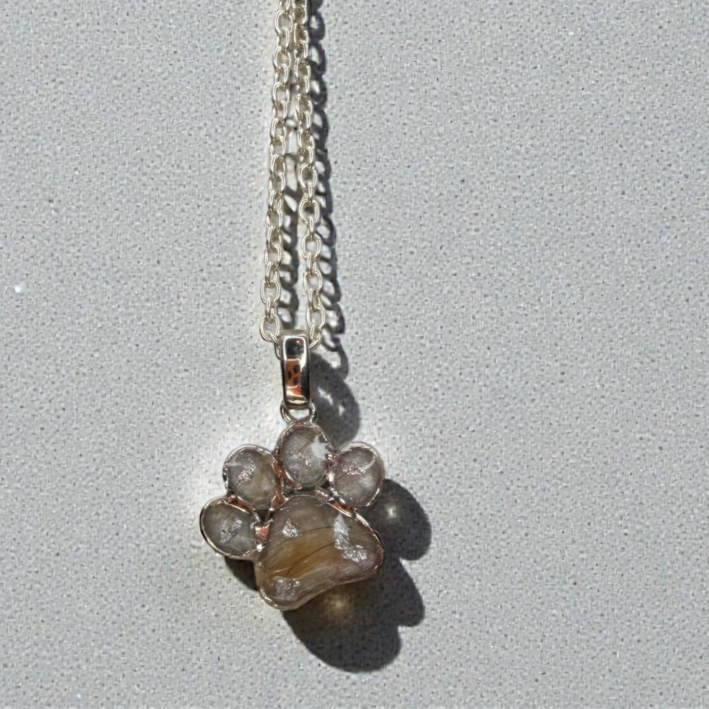 Pet Paw Print Necklace
