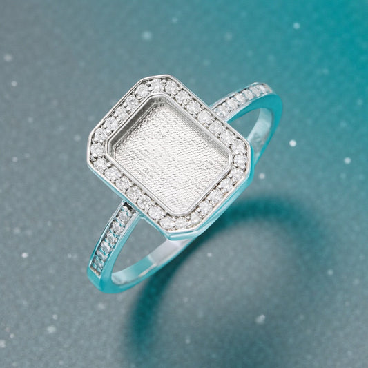 Diane Sterling Silver Ring